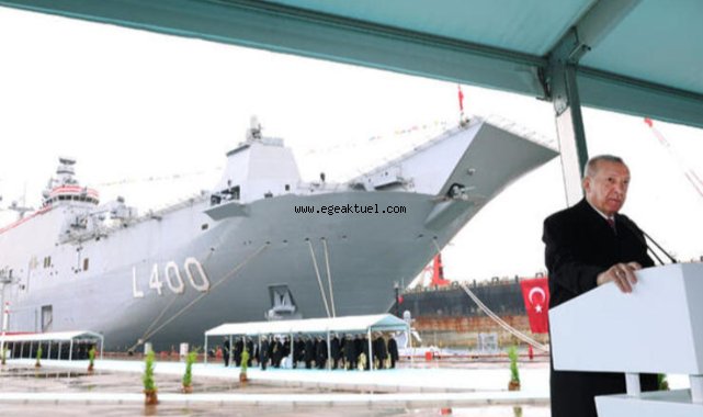 TCG Anadolu dünyanın ilk SİHA gemisidir
