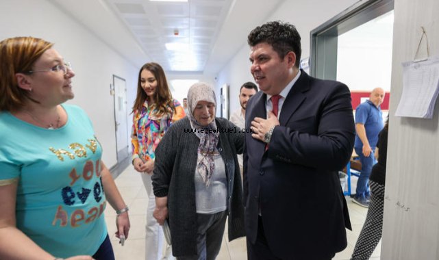 Başkan Kılıç, oyunu kullandı