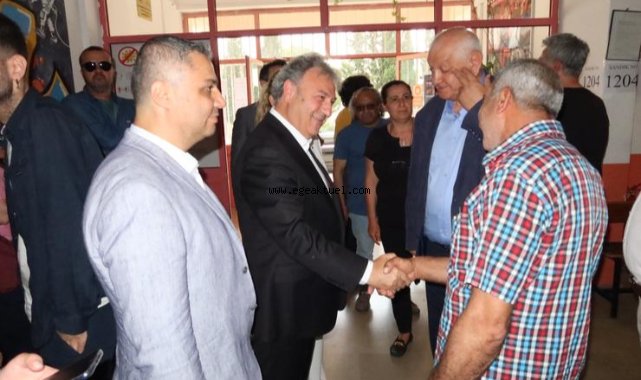 Bornova Belediye Başkanı Dr. Mustafa İduğ oy kullandı