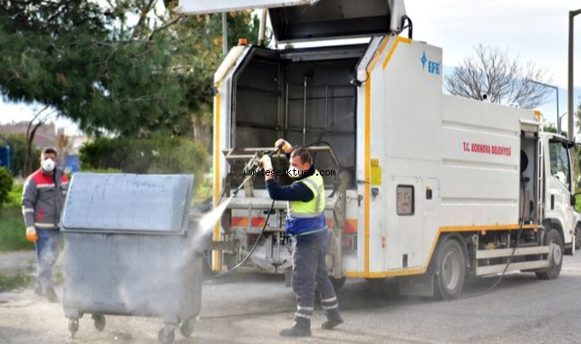 Bornova’da 7-24 temizlik dönemi