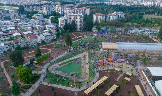 Fırat Yaşayan Park'ı Buca’ya değer kattı