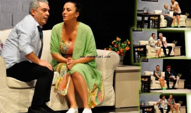 Güldüren Cazibe “Bir Kira Bir Yuva” için sahnede