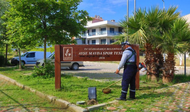 Güzelbahçe Belediyesi'nden Bahar Temizliği