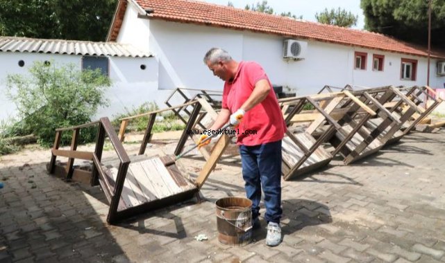 Menderes Plajlarında Tadilat Zamanı