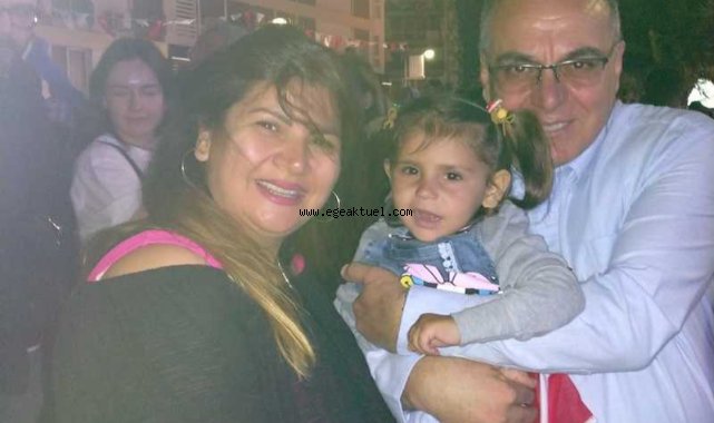 Minik depremzede Öykü tedavi için Kahramanmaraş’tan İzmir’e getirildi