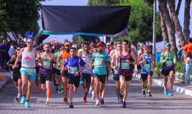 Çeşme’de koşu festivali sona erdi