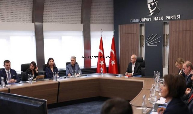  CHP'de kongre süreci başlıyor