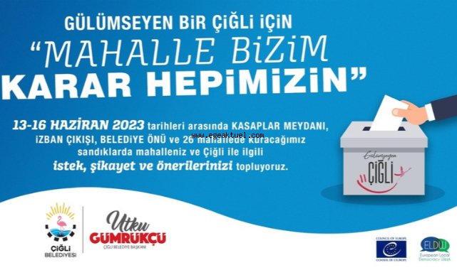 Çiğlililer Sandık Başına Gidiyor