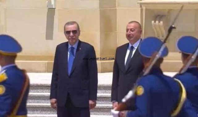 Cumhurbaşkanı Erdoğan Azerbaycan'da