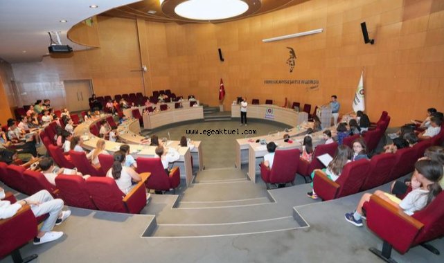 Gaziemir Belediyesi Çocuk Meclisi’nde yeni dönem başladı