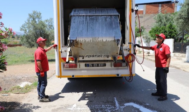 Menderes’te Çöp Konteynerlerine Bakım