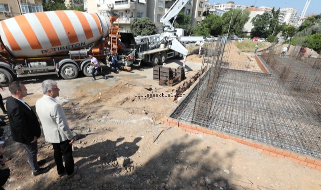 Narlıdere’nin, 4’üncü anaokulu Ilıca’da yükseliyor