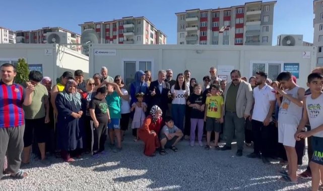 Başkan İduğ: Depremzedeleri bırakmayacağız