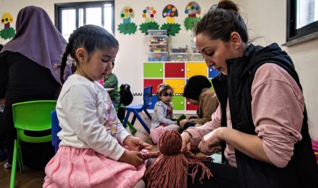 Bornova'da çocuklar mutlu, anneler huzurlu