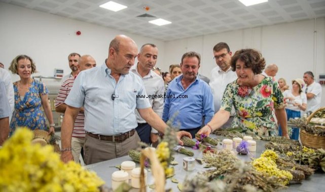 İzmir’in Kozmetik Köyü Ulamış’ta açıldı