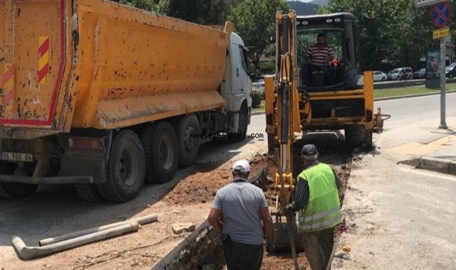 İZSU Balçova’da taşkın riskine karşı önlem alıyor 