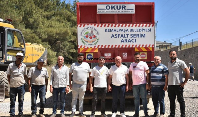 Kendi Asfaltını Üreten Kemalpaşa