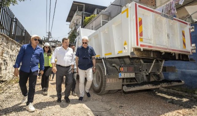 Konak’ın Yollarına 4 Buçuk Yılda 50 Bin Ton Asfalt