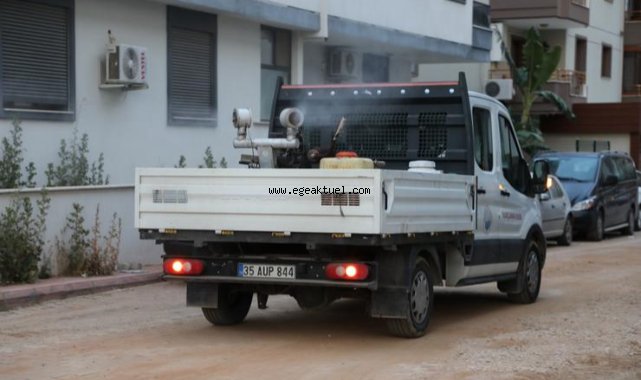 Menderes’te Haşere İle Mücadele