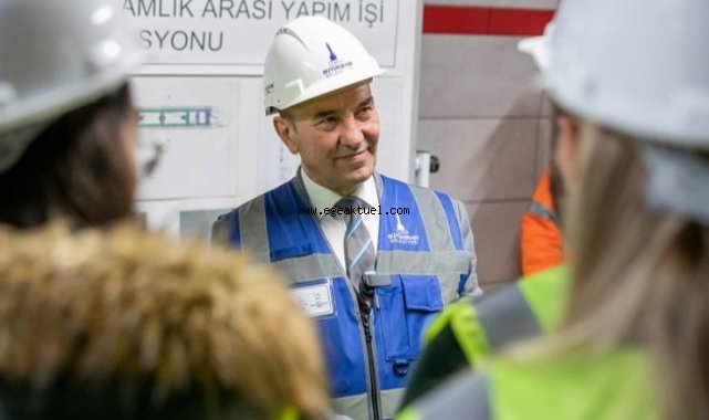 Narlıdere Metrosu'nda sona doğru