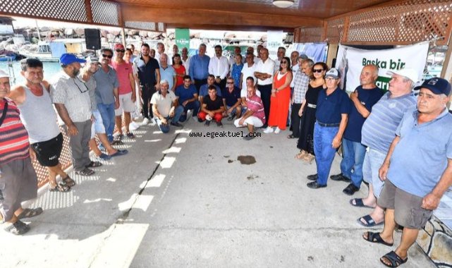 Av sezonu öncesi İzmirli balıkçılara büyük destek