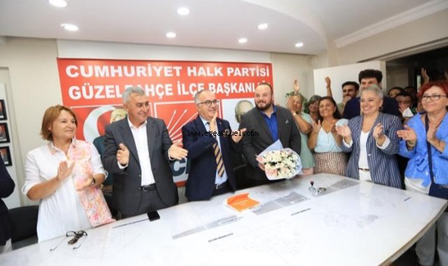 CHP Güzelbahçe’de bayrak değişimi
