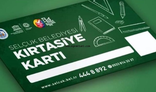 Efes Selçuk Belediyesi’nden Eğitime Kırtasiye Desteği