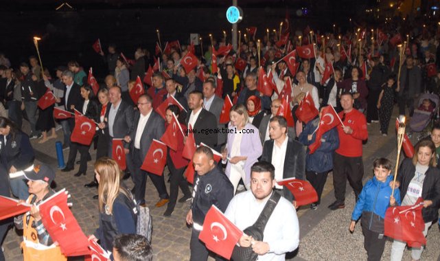 Foça’da 30 Ağustos Zafer Bayramı
