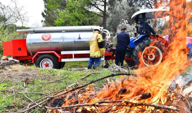 İzmir’de orman yangınlarıyla mücadelede büyük başarı