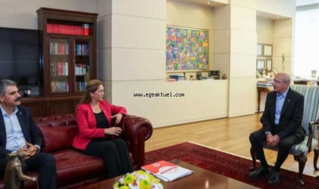 Kılıçdaroğlu DİSK Genel Başkanı Çerkezoğlu ile görüştü