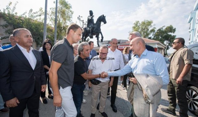 Menemen’e iki İZBAN durağı kazandıracağız