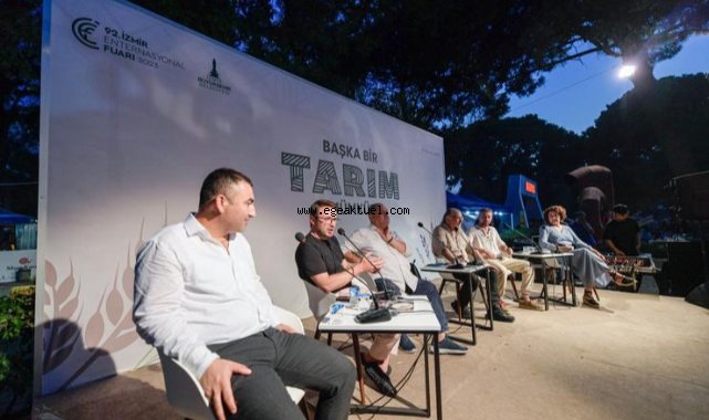 Fuar'da gençlerle "Slow Food" konuşuldu