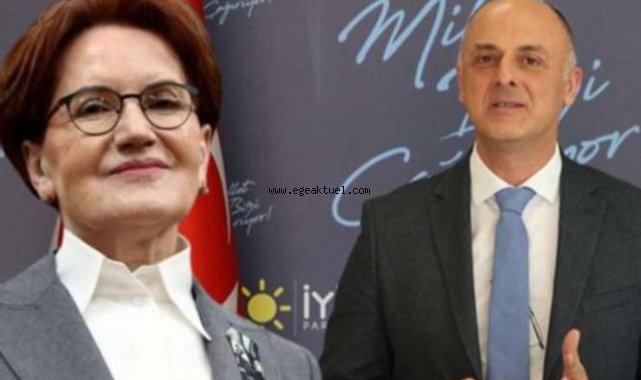 Akşener açıkladı: İYİ Parti'nin İzmir adayı Ümit Özlale oldu