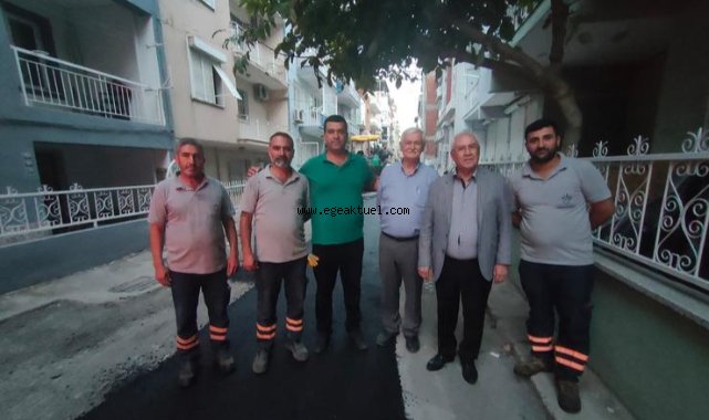 Başkan Selvitopu'dan Bahar'da asfalt denetimi
