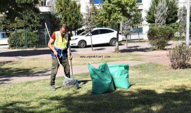 Bornova Belediyesi’nden parklara titiz bakım