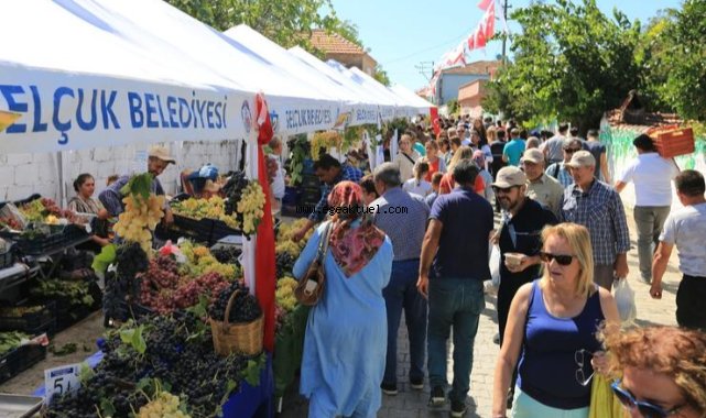 Efes Selçuk Gökçealan’da Üzüm Şenliği Var