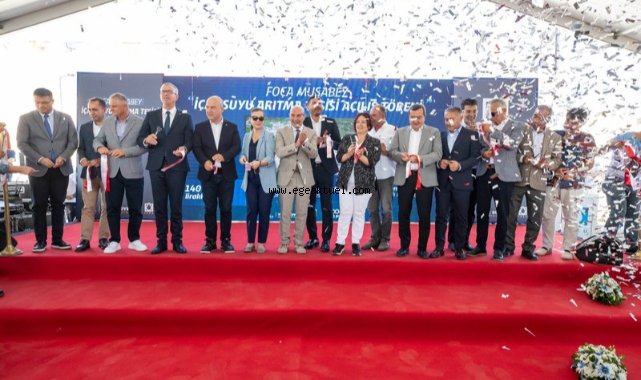 İzmir Büyükşehir Belediyesi’nden Foça’ya dev yatırım
