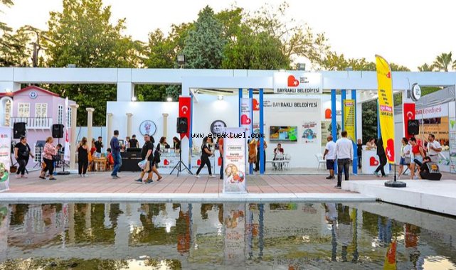 İzmir Fuarı’nda Bayraklı Belediyesi fark yarattı