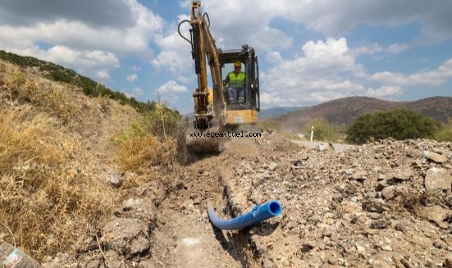 İZSU, Karagöl’ün suyunu Emiralem’e taşıyor