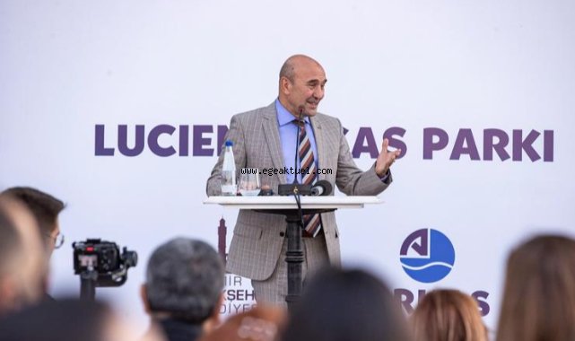 Lucien Arkas Parkı açıldı