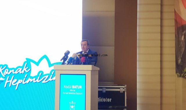 Başkan Abdül Batur hizmetlerini anlattı