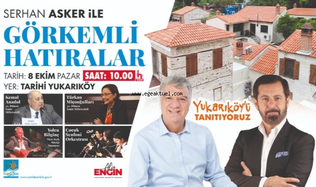Başkan Engin, Görkemli Hatıralar'da Narlıdere'yi Anlatacak