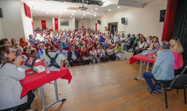 Bayraklı’da sağlık semineri: “Meme kanserine dur diyelim”