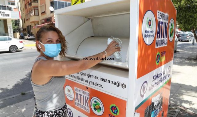 Gaziemir’de elektronik atık kampanyası başlıyor