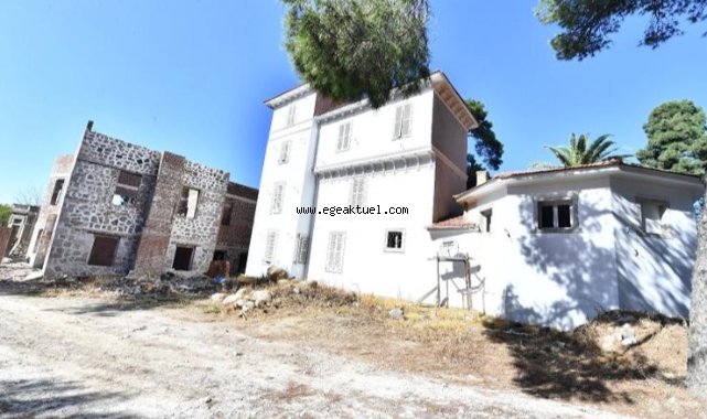 İzmir'in en büyük Levanten köşkü 2024’te kullanıma açılacak