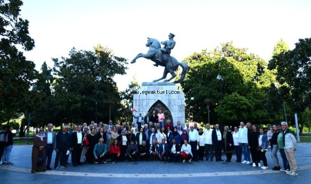 Karabağlarlı muhtarlar Cumhuriyetin 100. yılında Samsun’da
