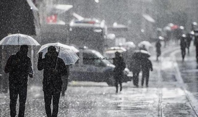 Meteoroloji'den 'sağanak yağış' uyarısı