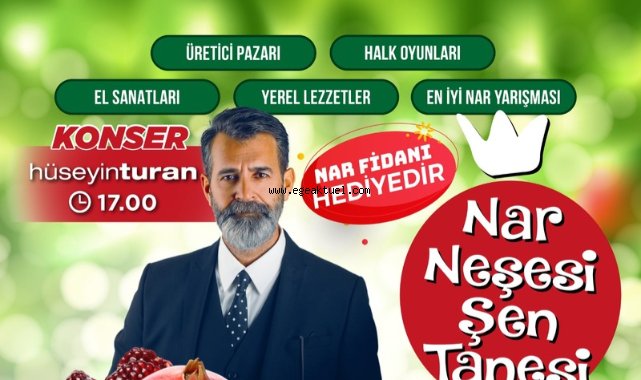 Zeytinköy’ün İlk Nar Şenliği Bu Pazar