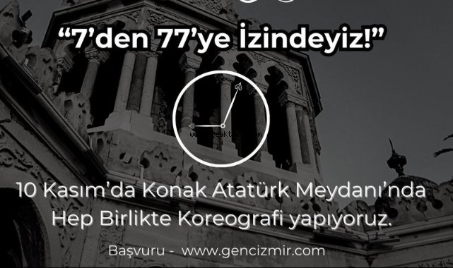 7’den 77’ye İzindeyiz