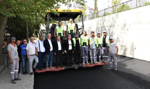 Asfalt çalışmaları devam ediyor